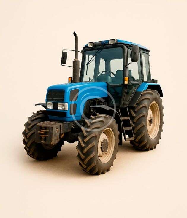 Mini tractor with trailer