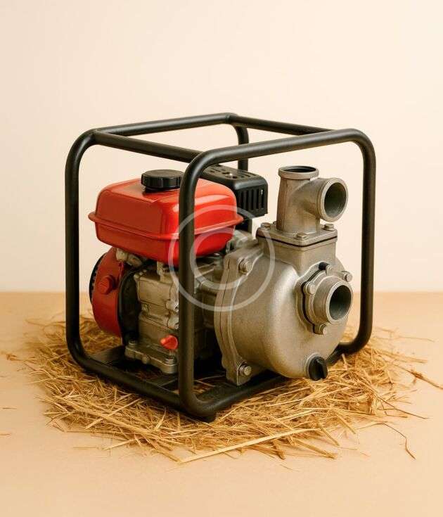 Portable fuel-powered generator