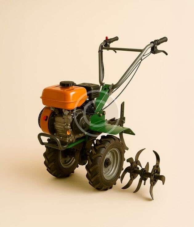 Steel-blade mini tractor plow
